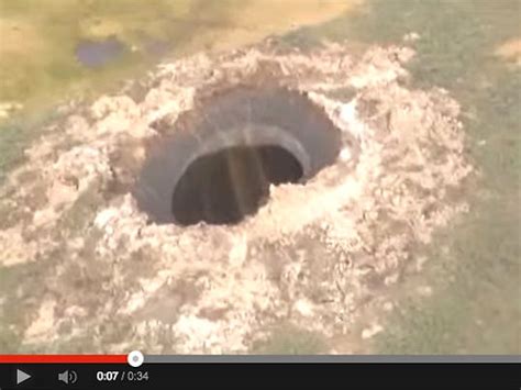 Giant Crater Found In Siberia Near End Of World