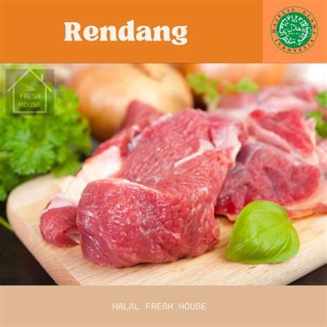 Jual Daging Sapi Rendang Super 500 Gram Di Seller Halal Fresh House