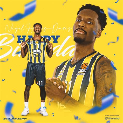 Fenerbah E Beko On Twitter Bug N Oyuncumuz Nigel Hayes Davisin Do Um