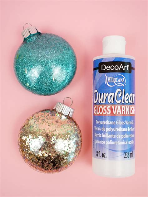 The Best Glue For Glitter Christmas Ornaments Happiness Is Homemade