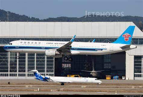 B 8677 Airbus A321 211 China Southern Airlines ChengFJ JetPhotos