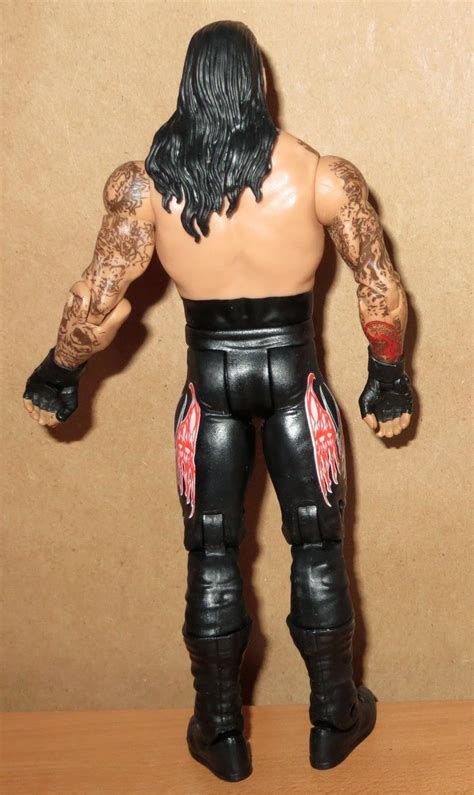 THE UNDERTAKER wwe MATTEL BASIC wrestling FIGURE rare wwf "photo ...