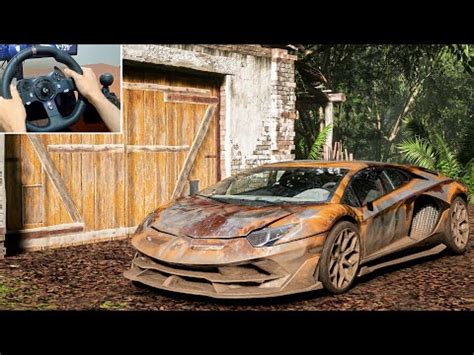 Rebuilding A Lamborghini Aventador Svj Forza Horizon Logitech