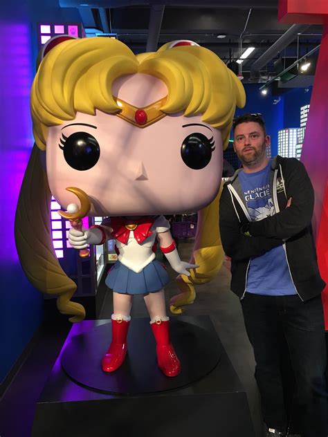 The Funko Pop HQ has a giant Sailormoon inside : r/sailormoon