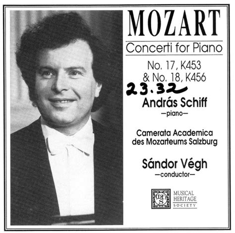 András Schiff, Camerata Academica Des Mozarteums Salzburg*, Sándor Végh - Mozart* - Concerti For ...