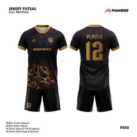 Jual Jersey Futsal Bola Custom Full Printing Bisa Satuan Free Request