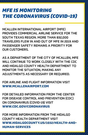 Welcome to the McAllen Airport Site - McAllen, TX