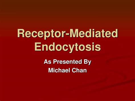 PPT - Receptor-Mediated Endocytosis PowerPoint Presentation, free download - ID:987142