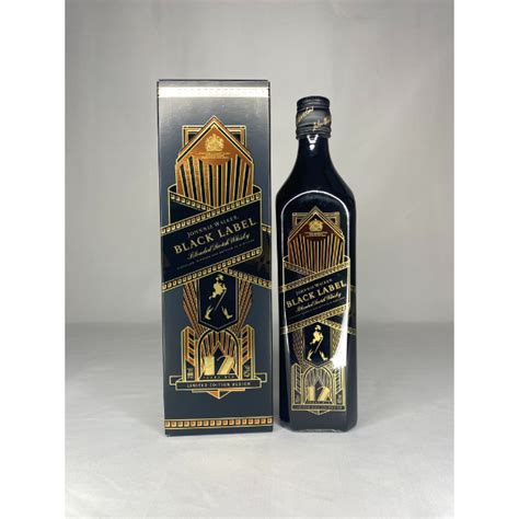 Johnnie Walker Black Label Art Deco Limited Edition Whisky Mt