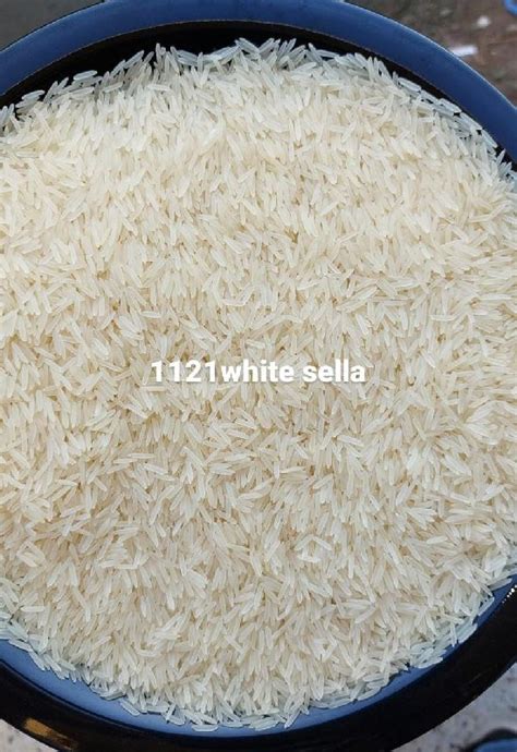 White Sella Basmati Rice Variety Long Grain By Chitra