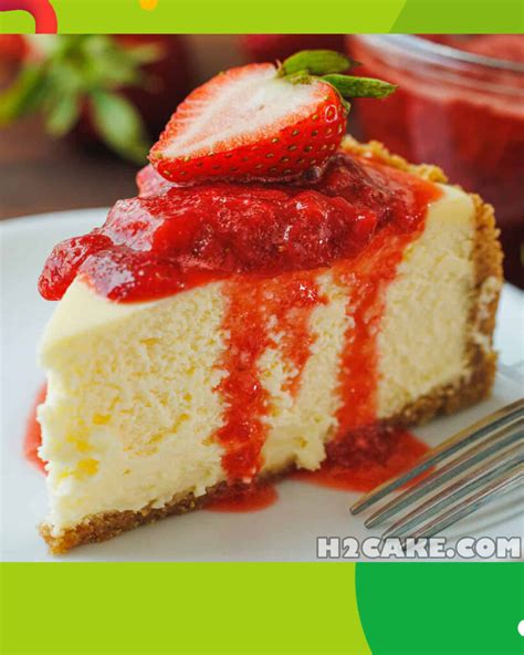 Strawberry Cream Cheese Cake Symphony - H2Cake