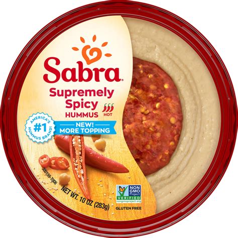 Save On Sabra Gluten Free Supremely Spicy Hummus Order Online Delivery