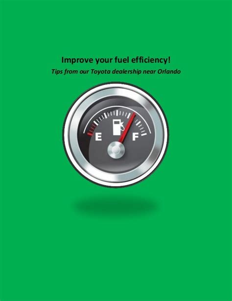 Tips To Improve Fuel Efficiency