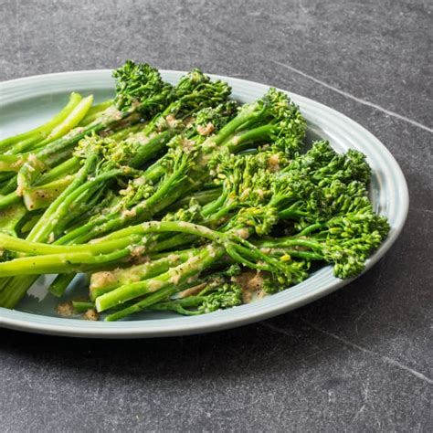 Pan Steamed Broccolini With Ginger Cooks Illustrated Recipe