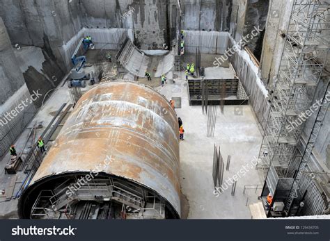 Construction Site Tunnel Digging Machine Building Stock Photo 129434705 | Shutterstock