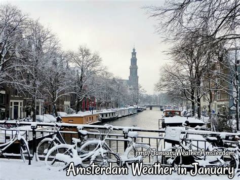 Amsterdam weather in January | DutchAmsterdam.com