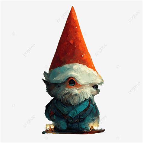 Winter Gnome With Christmas Hat Winter Gnome Christmas PNG