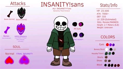 Insanity Sans设定翻译 哔哩哔哩