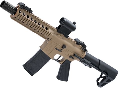 King Arms M Pdw Sbr Airsoft Aeg Rifle Color Black Long Airsoft