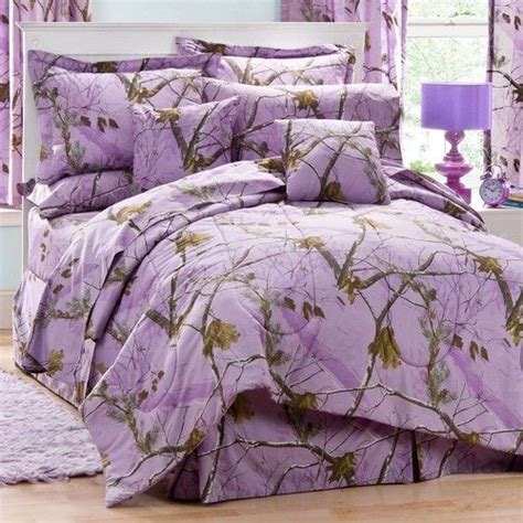 Realtree Purple Camo Bedding Is For Those Who Prefer A Realistic Woods