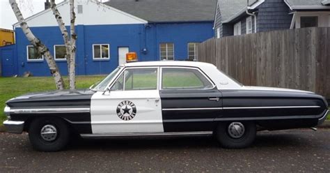 Curbside Classic 1964 Ford Galaxie 500 Police Interceptor The Truth