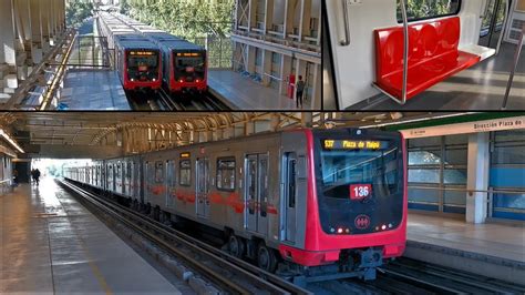 Metro De Santiago Nuevos Trenes Alstom Ns En Sus Primeros D As De