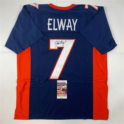 john elway jersey signed - Right Smart Personal Website Portrait Gallery