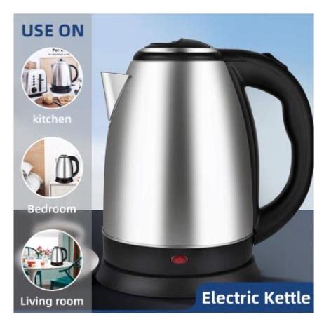 2 0L Scarlett Stainless Steel Electric Kettle Hot Kettle Water Kettle