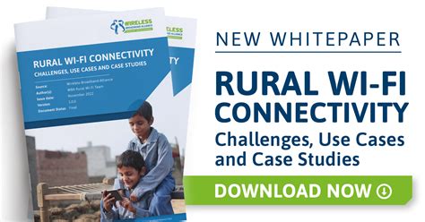 Rural Wi Fi Connectivity Wireless Broadband Alliance