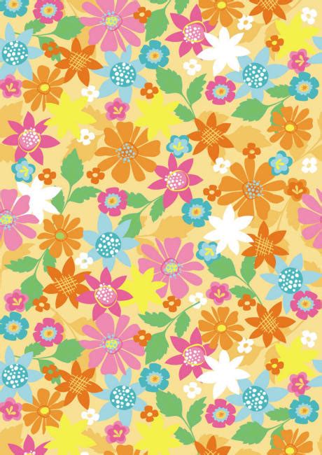 Floral Multi Scrapbook Paper