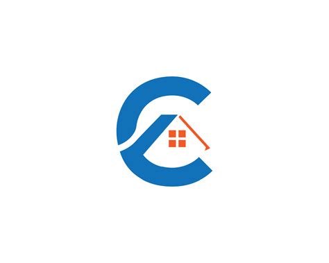 Letter C Vector For Construction Home Real Estate And Building Property