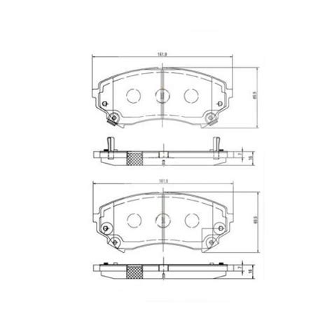 BALATA FRENO DE DISCO RAYBESTOS DELANTERA TRASERA PARA CHEVROLET TRUCK