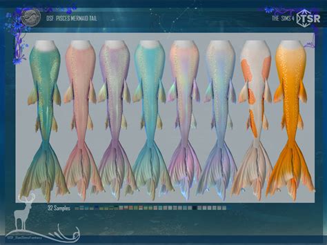 Pisces Mermaid Tail The Sims 4 Catalog