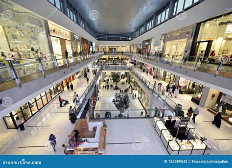 The Dubai Mall Interior At Night Editorial Photography Image Of Dubai