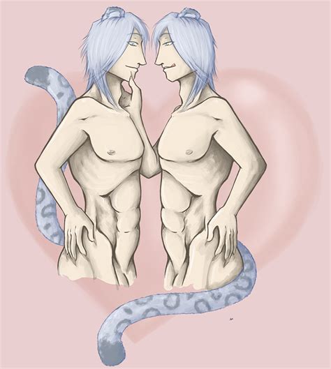 OC Snow Leopard Twins By Konani Hentai Foundry