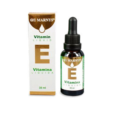 Vitamina E Lichida D Alfa Tocoferol 30 Ml Marnys Bebe Tei