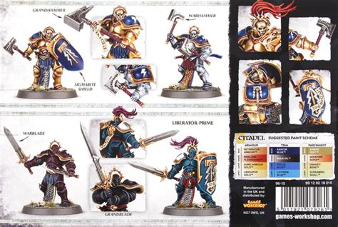 Warhammer Stormcast Eternals Liberators At Mighty Ape Nz