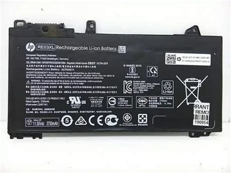 Original HP RE03XL Laptop Battery For HSTNN DB9A L32407 2B1 HP ProBook