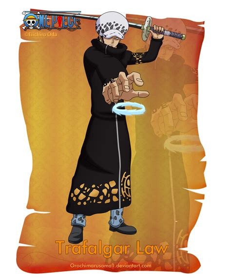 Trafalgar Law By Orochimarusama1 Trafalgar Law Trafalgar One Piece