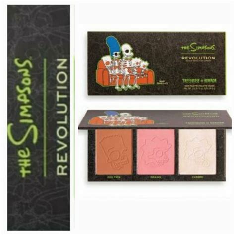 Revolution Makeup Revolution X The Simpsons Treehouse Of Horror Spooktacular Face Palette