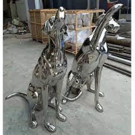 stainless steel dog statue  rs  phase  noida id