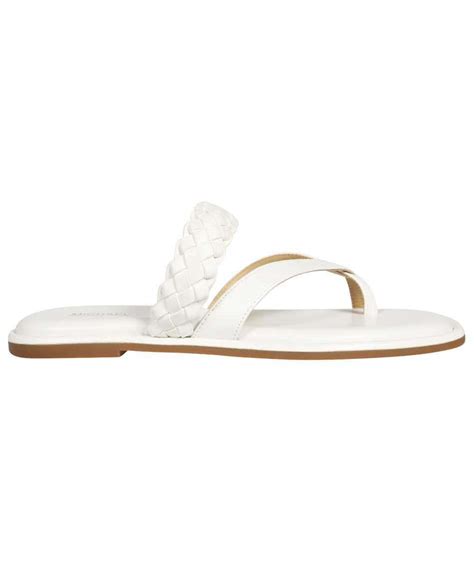 Buy Michael Kors Alba Flip Flops White At 29 Off Editorialist