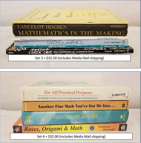 Vintage Math Books Etsy