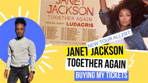 Janet Jackson Together Again Tour Meet Greet Tickets YouTube