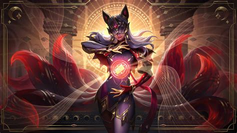 League Of Legends Ahri Wallpaper 3d