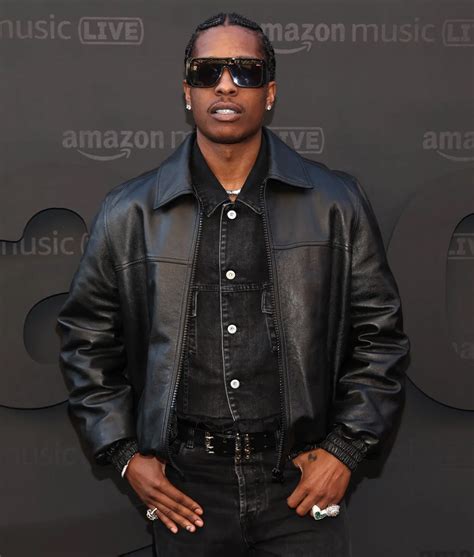 GQ Asap Rocky Leather Jacket