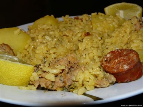 Arroz De Cocido Al Horno