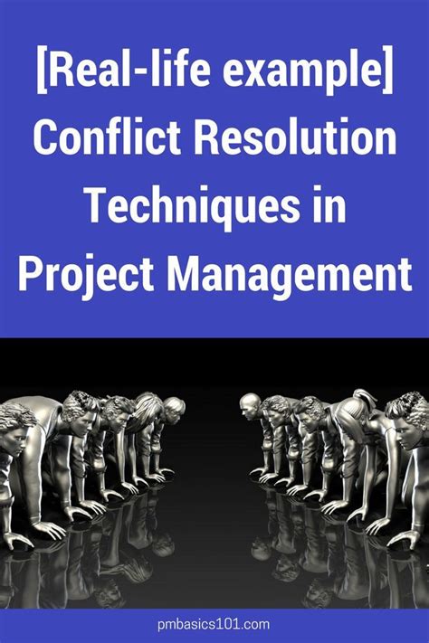 Conflict Resolution Techniques In Project Management Conflict Resolution Conflict Management