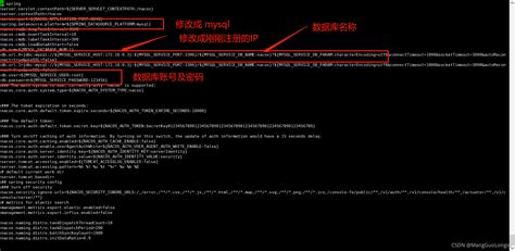 Linux：docker 安装nacos并配置数据库详细linux Nacos配置数据库信息 Csdn博客
