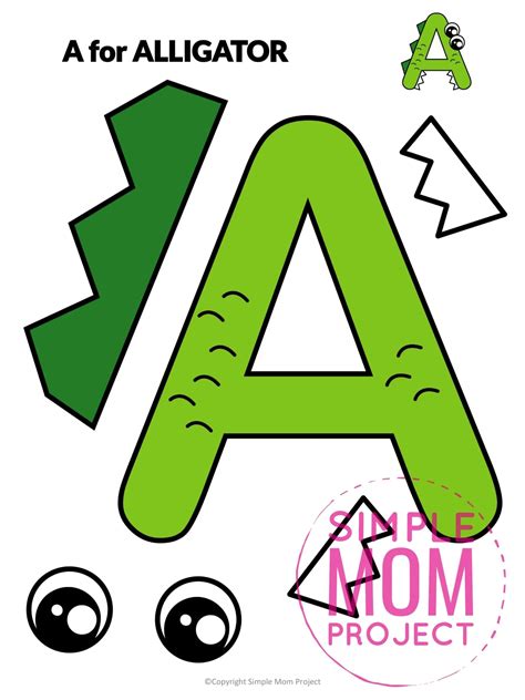 Free Printable Letter A Craft Template Artofit